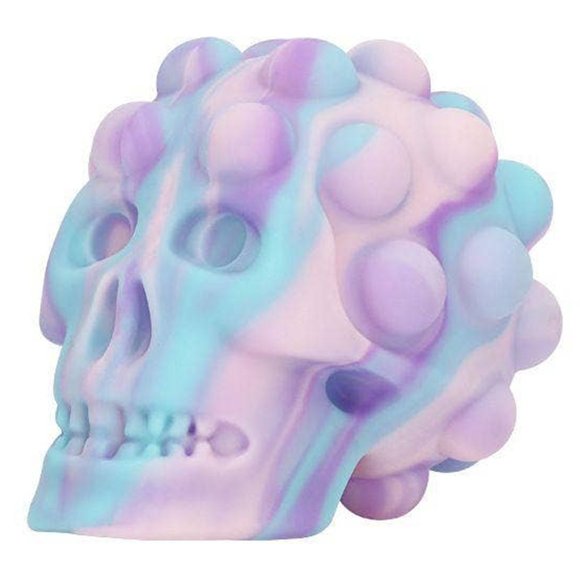 New Skull Decompression Squeeze Fidget Easter Ball Assorted - Picture 4 of 8